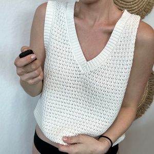 Women’s knit vest